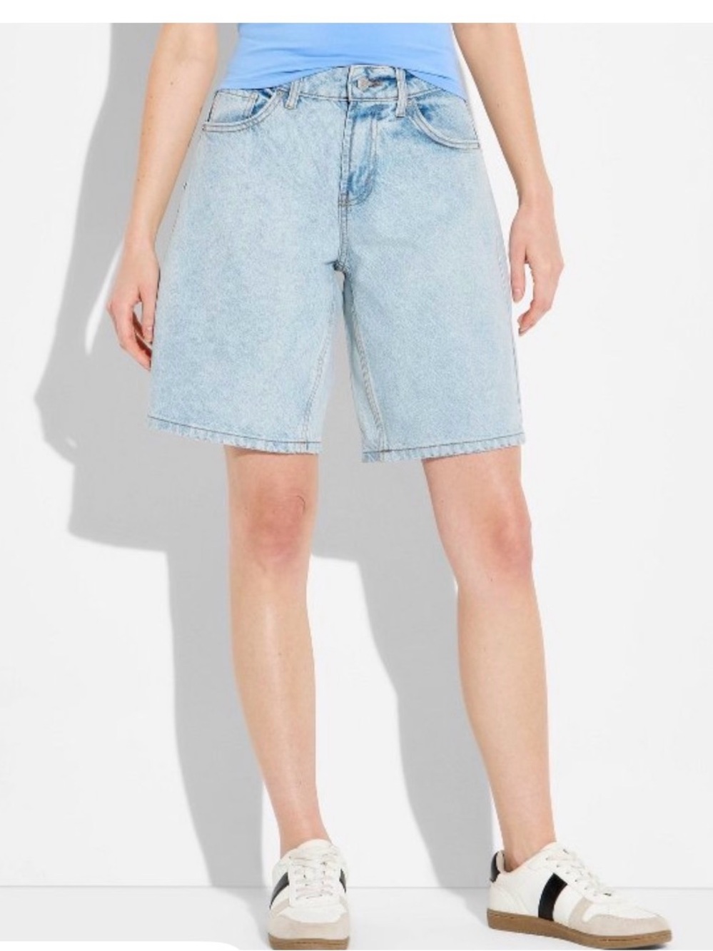 Mid Rise Denim 10” inseam Jorts by wild fable NWT
